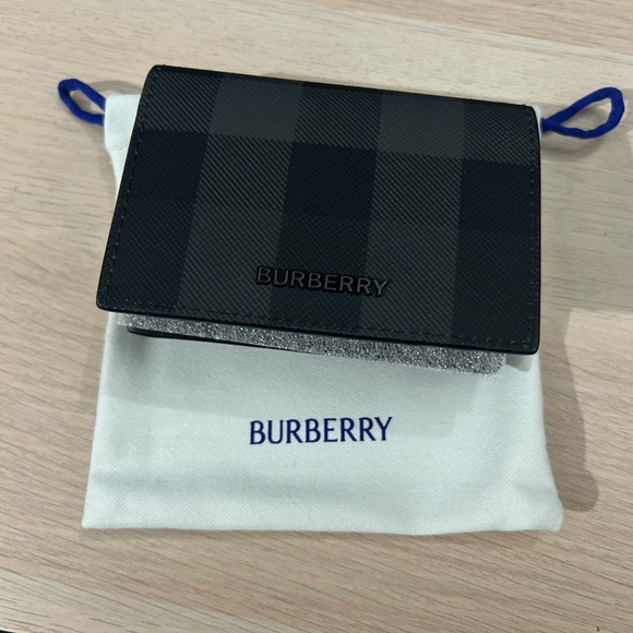 Burberry Check Card Case - Picture 3 of 6